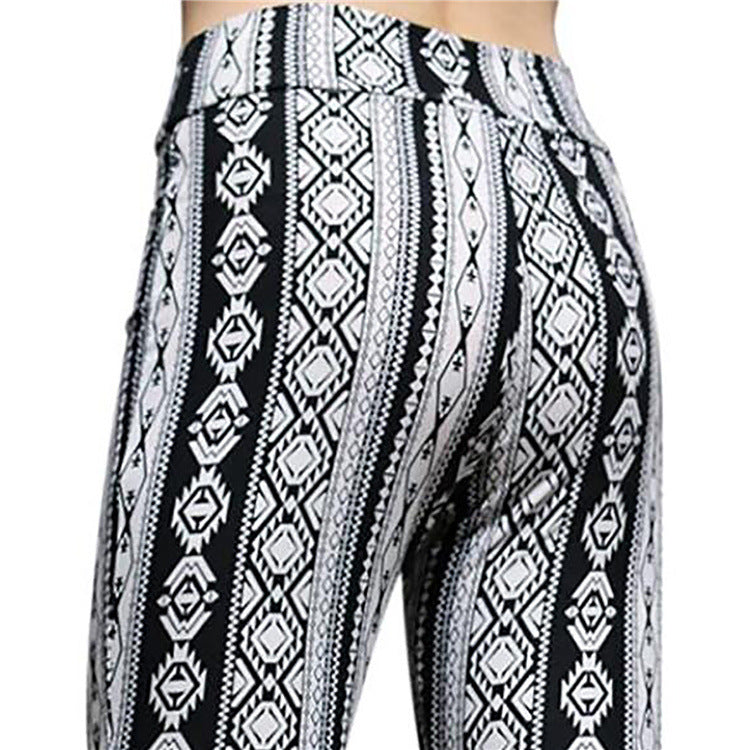 Leisure yoga legging wide leg flared pant