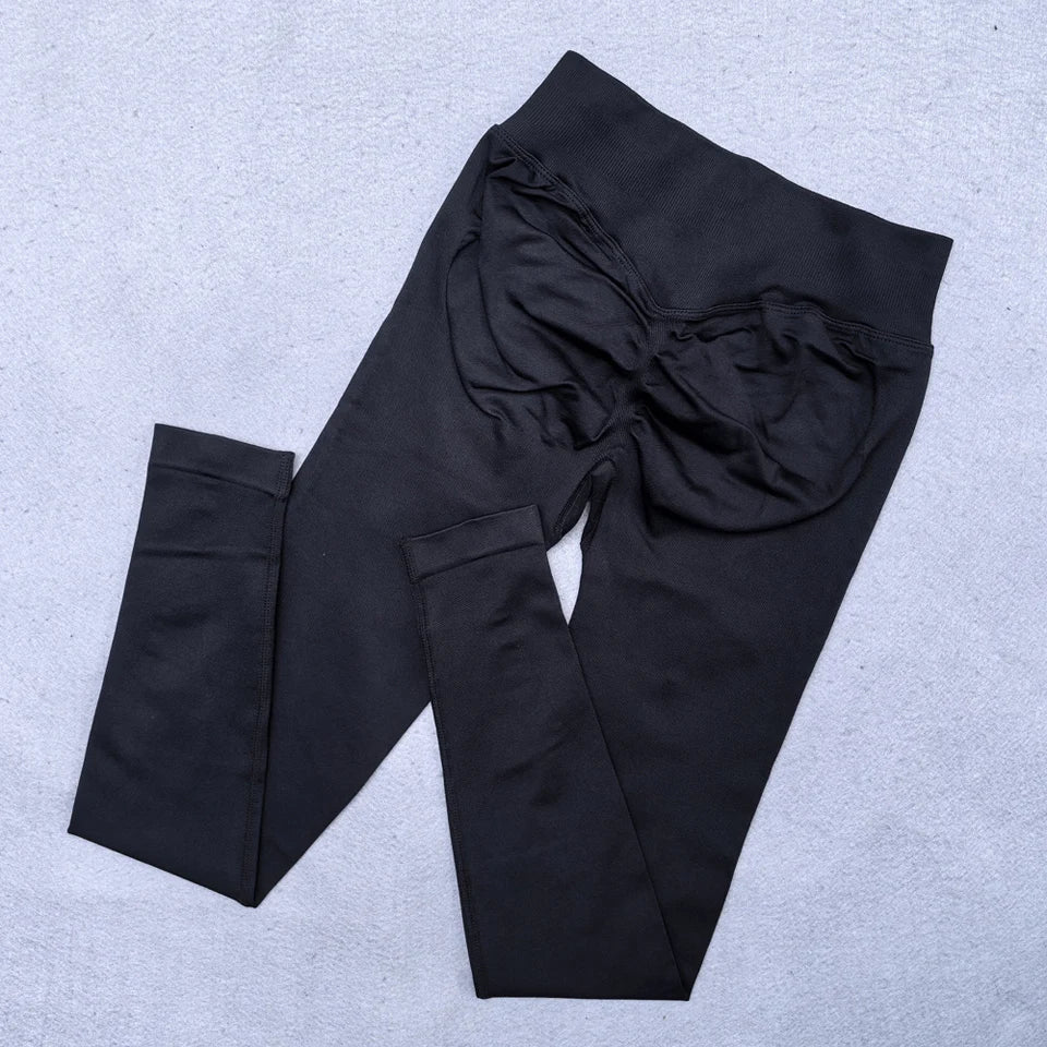 New Seamless Yoga Leggings Scrunch Butt Lifting Workout Yoga Pants