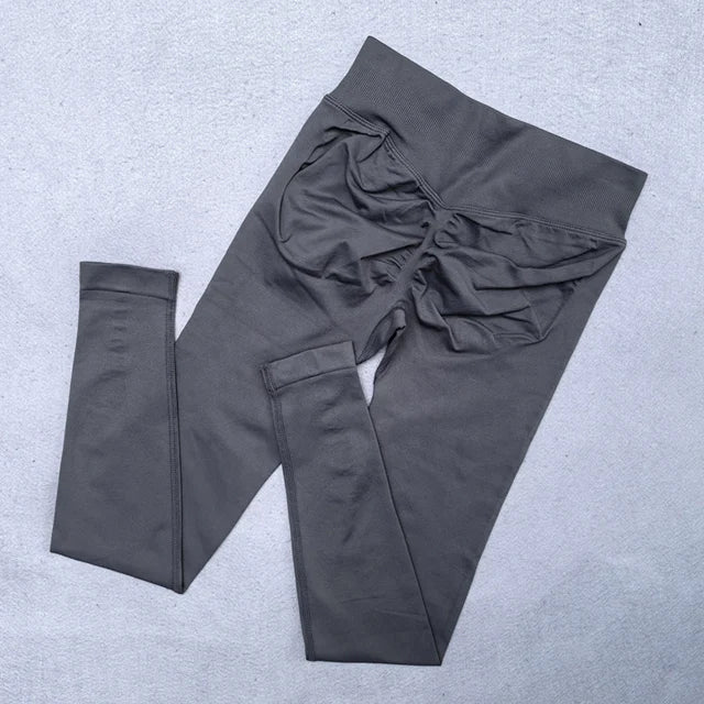 New Seamless Yoga Leggings Scrunch Butt Lifting Workout Yoga Pants