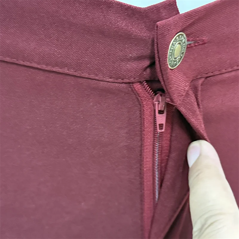 Solid Color High-Waist Stretch Skinny Casual Leggings/Elastic Waist Pencil Trousers