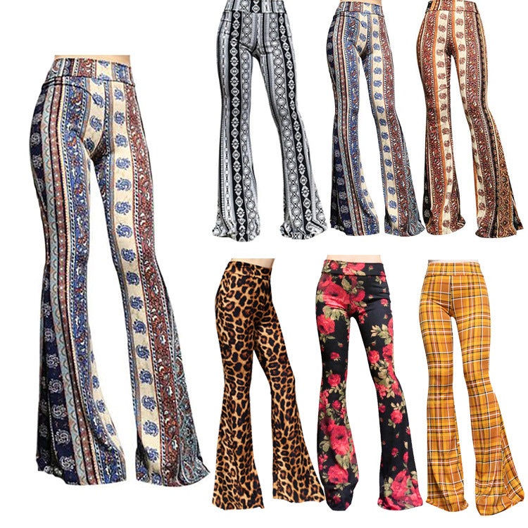 Leisure yoga legging wide leg flared pant
