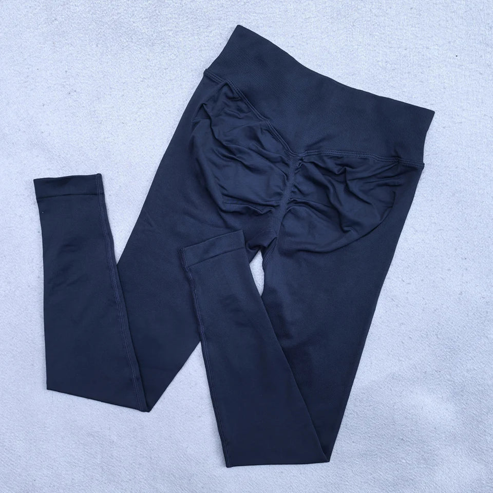 New Seamless Yoga Leggings Scrunch Butt Lifting Workout Yoga Pants