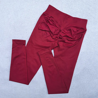 New Seamless Yoga Leggings Scrunch Butt Lifting Workout Yoga Pants