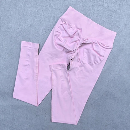 New Seamless Yoga Leggings Scrunch Butt Lifting Workout Yoga Pants